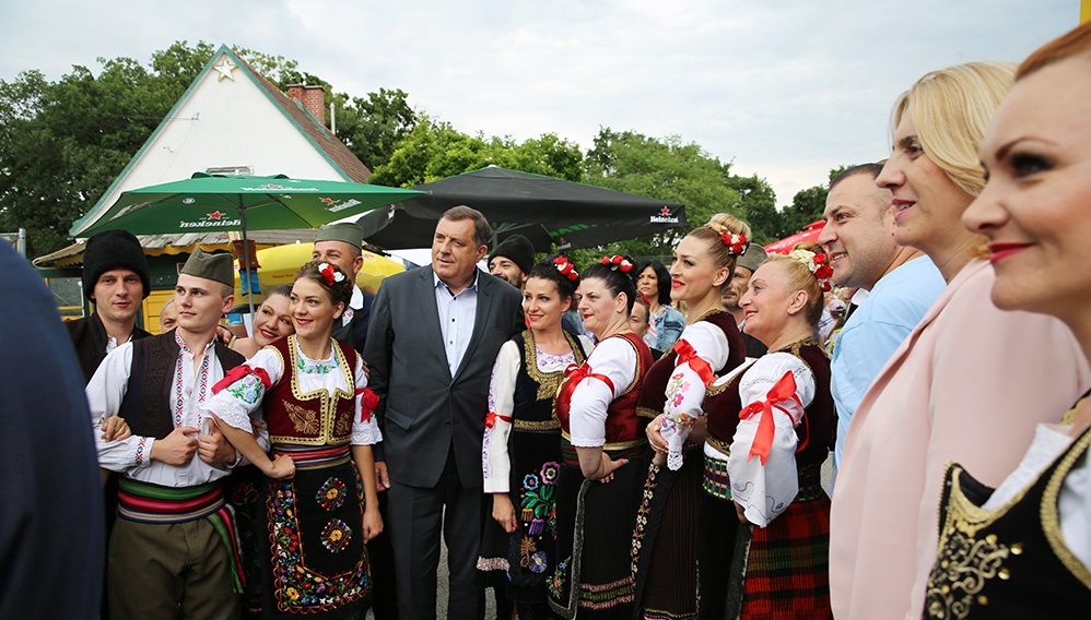 Dodik i Cvijanovićeva: Druženje sa dijasporom u Beču
